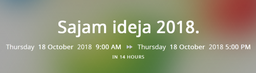 Sajam ideja 2018