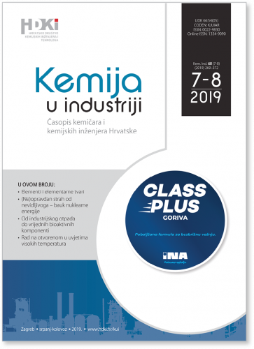 KEMIJA U INDUSTRIJI 7-8/2019 - NOVI BROJ