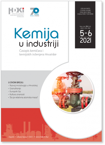 KEMIJA U INDUSTRIJI 5-6/2021 - NOVI BROJ