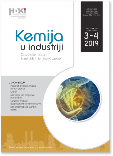 KEMIJA U INDUSTRIJI 3-4/2019 - NOVI BROJ