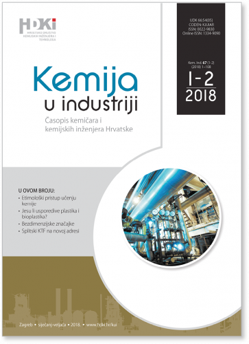 KEMIJA U INDUSTRIJI 1-2/2018 - NOVI BROJ