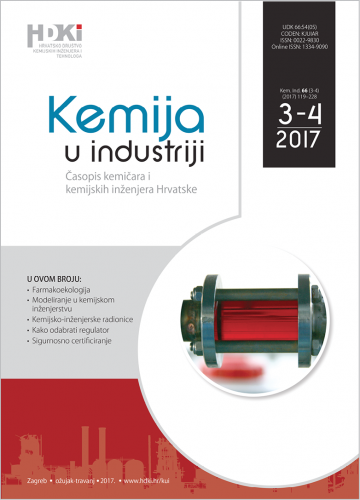 KEMIJA U INDUSTRIJI 3-4/2017 - NOVI BROJ