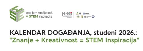 Novi kalendar besplatnih STEM...