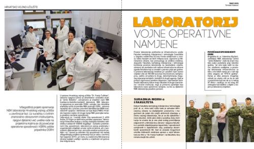 Reportaža o Laboratoriju vojne...